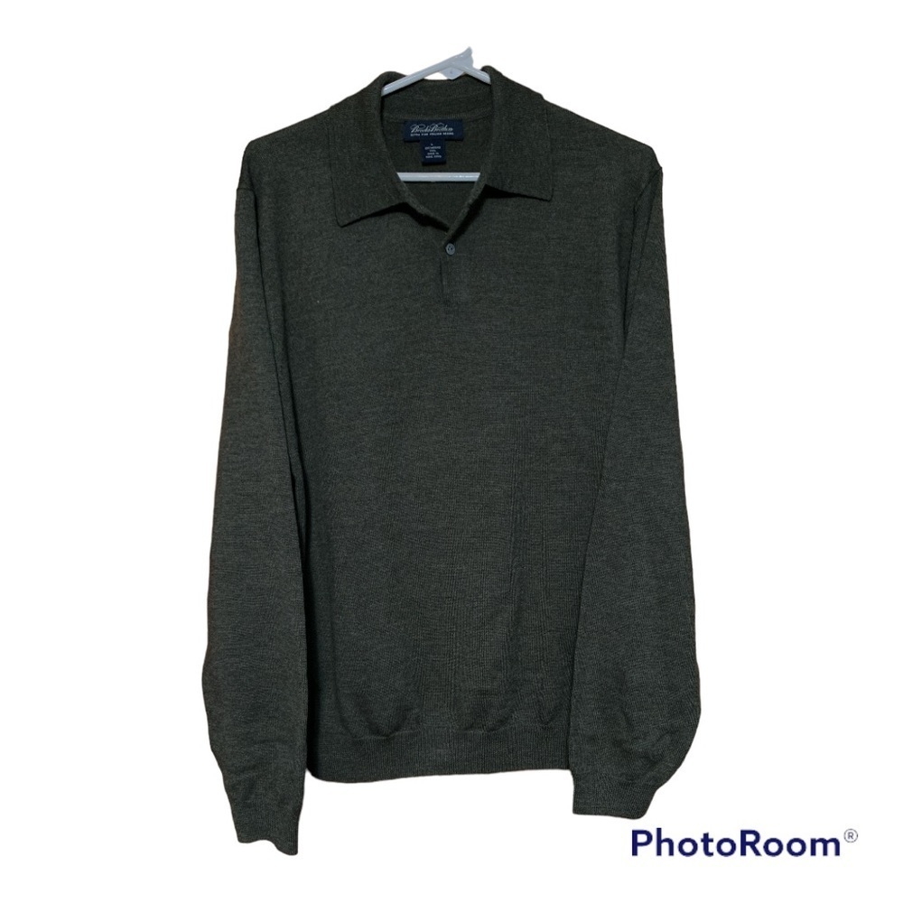 Brooks Brothers 100% Merino Wool sweater size L